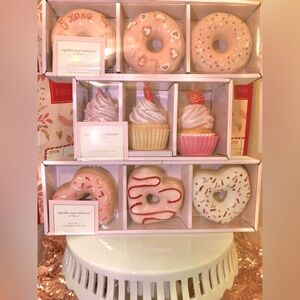 Cupcakes and Cashmere Valentines donuts and cupcakes